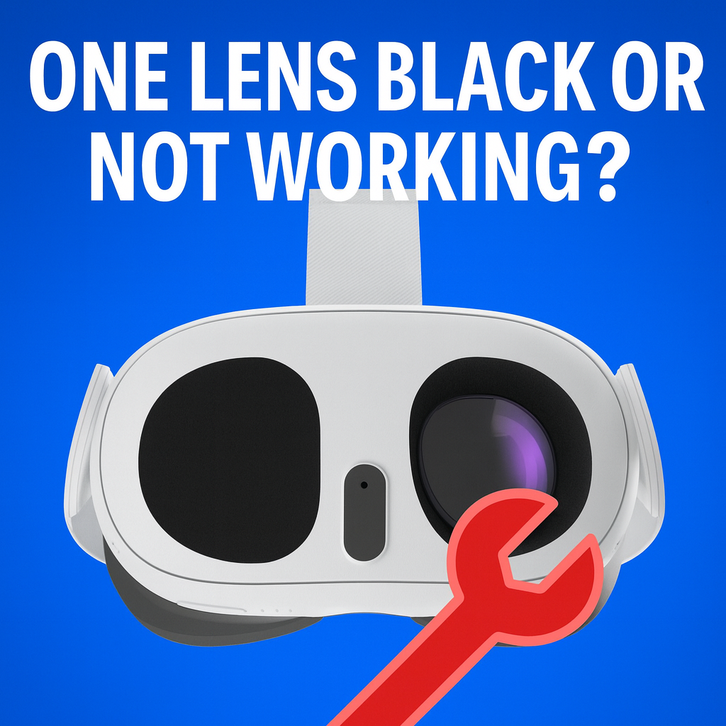 Meta Quest 3 / 3S One Lens Black or Not Working? | Mad Labs Repair